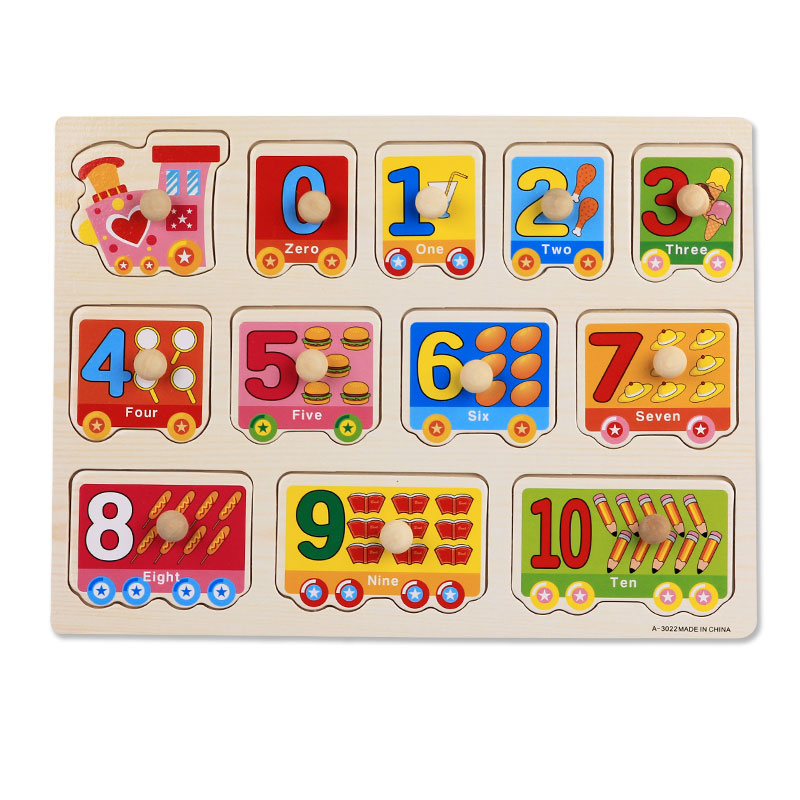 Wooden Baby Toys Puzzle Board Set